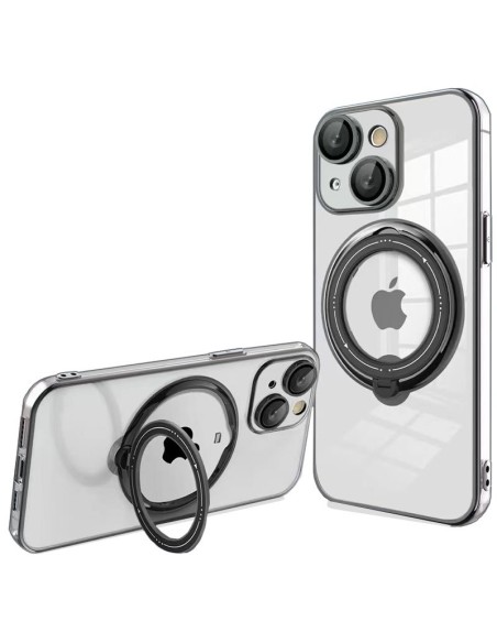 COOL funda para teléfono móvil 17 cm (6.7") Negro, Transparente