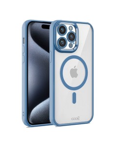 COOL funda para teléfono móvil 15,5 cm (6.1") Azul, Transparente