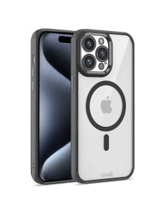 COOL funda para teléfono móvil 15,5 cm (6.1") Negro, Transparente