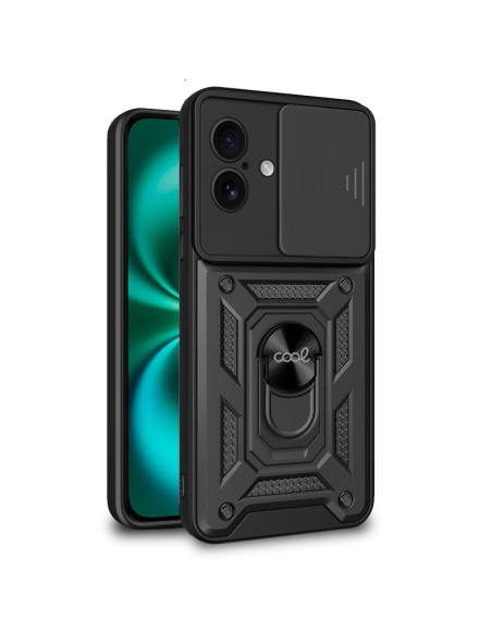 COOL funda para teléfono móvil 17 cm (6.7") Negro