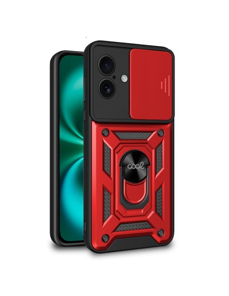 COOL funda para teléfono móvil 17 cm (6.7") Rojo