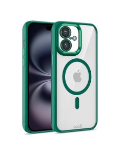 COOL funda para teléfono móvil 15,5 cm (6.1") Verde, Transparente