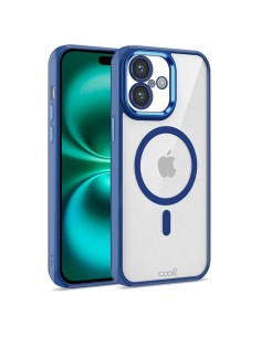 COOL funda para teléfono móvil 17 cm (6.7") Azul, Transparente