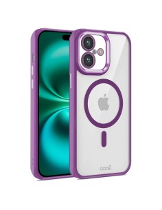 COOL funda para teléfono móvil 17 cm (6.7") Transparente, Violeta
