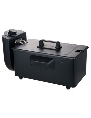 DF-120482.2 freidora Sencillo 3 L Independiente 2000 W Negro