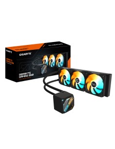 GAMING 360 Refrigeración Líquida para CPU - 3x120 mm Ventiladores ARGB, Mecanismo de enclavamiento deslizante, DAISY-CHAIN, Comp