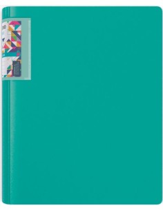 CARPETA A4 4 ANILLAS 25MM FOAM STYLE VERDE