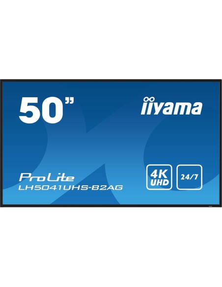 LH5041UHS-B2AG pantalla de señalización Pantalla plana para señalización digital 127 cm (50") LCD 500 cd / m² 4K Ultra HD Negro 