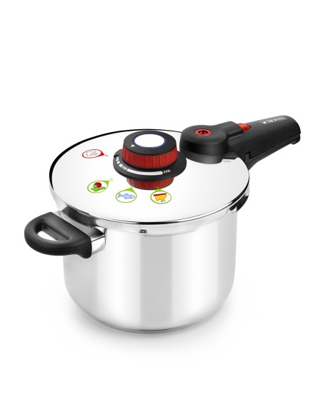 M790002 olla a presión 6 L Acero inoxidable