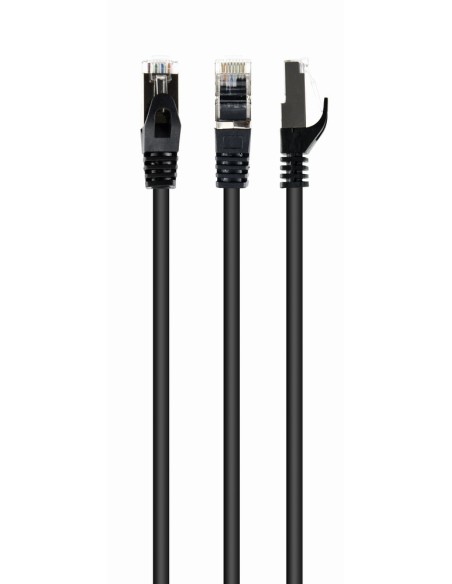 PP6A-LSZHCU-BK-0.5M cable de red Negro 0,5 m Cat6a