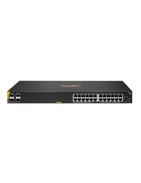 Aruba Networking Aruba 6000 24G Class4 PoE 4SFP 370W Gestionado L3 Gigabit Ethernet (10/100/1000) Energía sobre Ethernet (PoE) 1