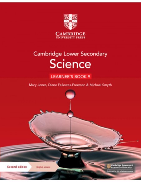 CAMBRIDGE LOWER SECONDARY SCIENCE LEARNER S BOOK 9 WITH DIGITAL ACCESS
