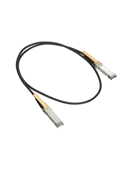 10GBASE-CU SFP+ Cable 1 Meter Cable de fibra óptica e InfiniBand 1 m SFP+ Negro