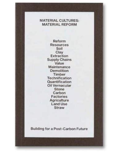 Material cultures Material Reform