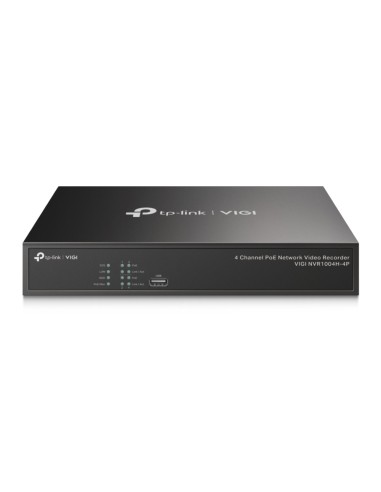 VIGI NVR1004H-4P-2TB Negro