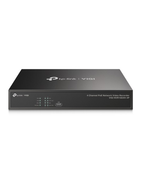 VIGI NVR1004H-4P-2TB Negro