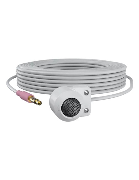 01560-001 micrófono Blanco Micrófono para cámara de seguridad