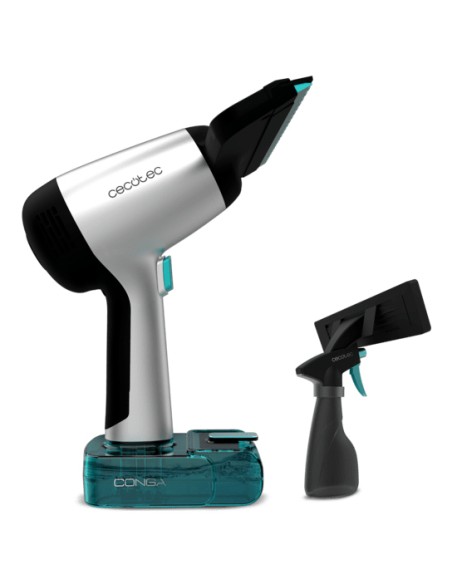 Conga Rockstar 3700 Glass aspiradora de mano Negro, Plata, Turquesa Sin bolsa