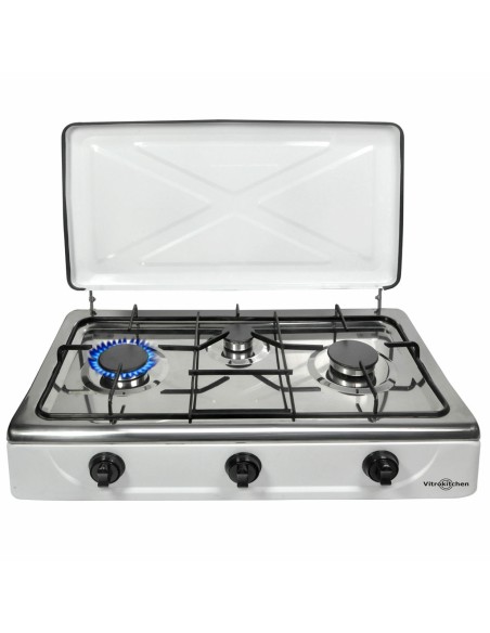 302BB hobs Blanco Encimera Encimera de gas 3 zona(s)