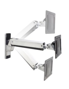 Interactive Arm, VHD 152,4 cm (60") Pared Aluminio, Negro