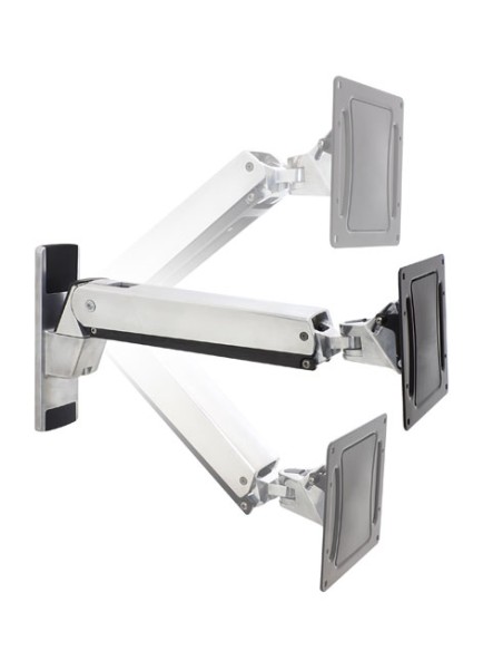 Interactive Arm, VHD 152,4 cm (60") Pared Aluminio, Negro