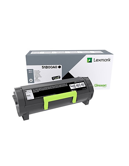 51B00A0 cartucho de tóner 1 pieza(s) Original Negro