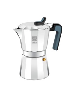Deluxe 2 Cafetera italiana Plata