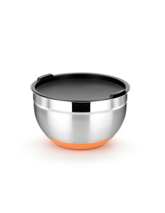 Efficient A273020 recipiente de almacenar comida Alrededor Cuenco 3,2 L Negro, Naranja 1 pieza(s)