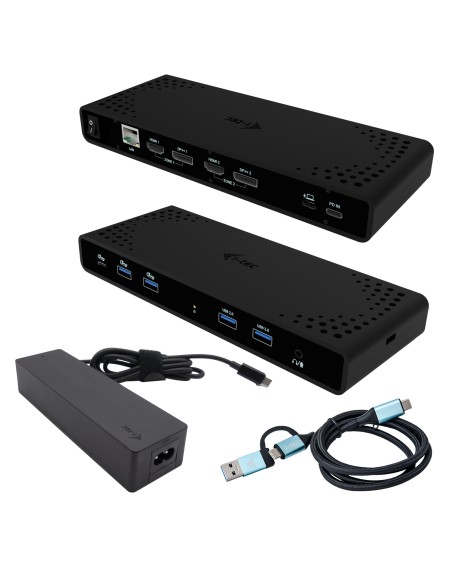 Universal Dual 4K Display Docking Station + Power Delivery 85W