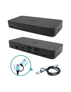 USB 3.0 / USB-C / Thunderbolt, 3x 4K Docking Station + Power Delivery 100W