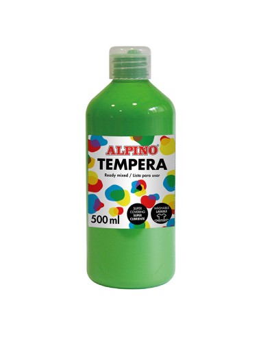 DM010178 tempera 500 ml Botella Verde