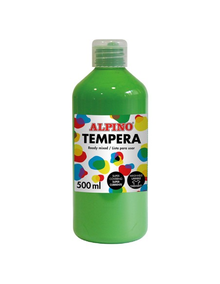 DM010178 tempera 500 ml Botella Verde
