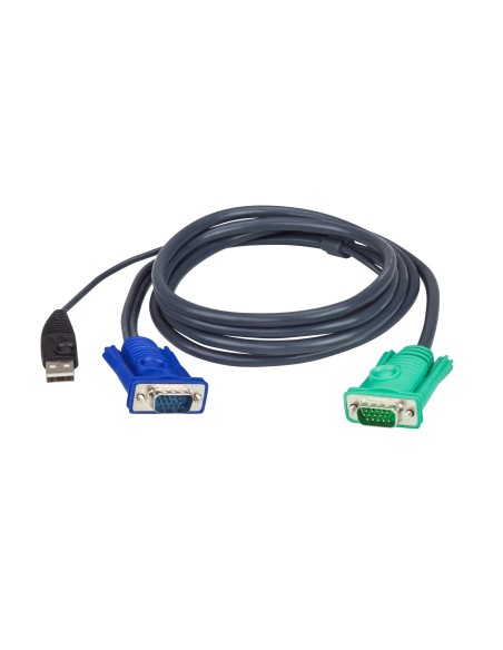 Cable KVM USB con SPHD 3 en 1 de 3 m
