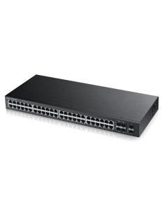 GS1920-48 Gestionado L2 Gigabit Ethernet (10/100/1000) Negro