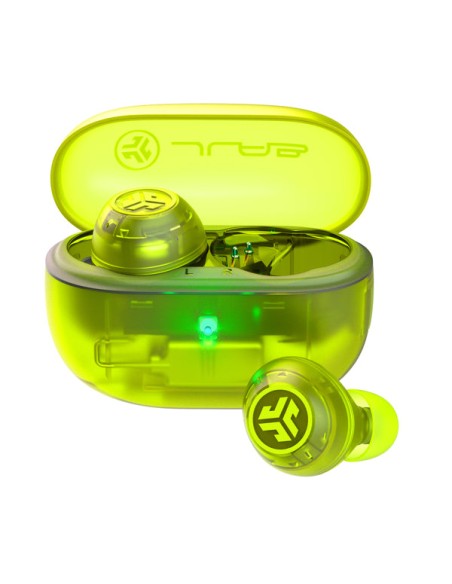 Go Pop ANC Auriculares True Wireless Stereo (TWS) Dentro de oído Llamadas/Música Bluetooth Verde azulado, Transparente
