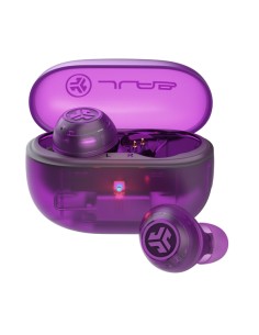 Go Pop ANC Auriculares True Wireless Stereo (TWS) Dentro de oído Llamadas/Música Bluetooth Púrpura, Transparente