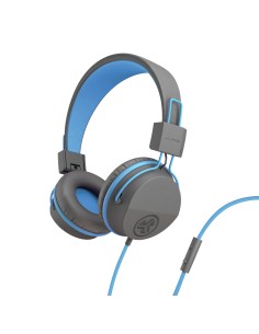 JBuddies Studio Kids Auriculares Alámbrico Diadema Música Azul, Grafito