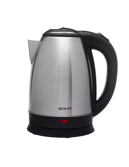 KET-SS-5790-SS tetera eléctrica 1,8 L 1500 W Negro, Acero inoxidable