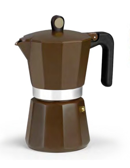 M671012 cafetera manual Cafetera italiana Marrón