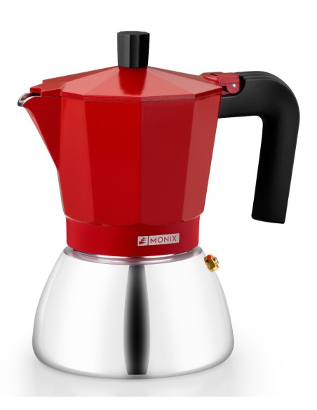 M863106 cafetera manual Cafetera italiana 0,37 L Rojo