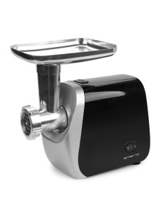 MG-130207 picadora 1300 W Negro, Acero inoxidable