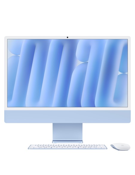 iMac Apple M M4 59,7 cm (23.5") 4480 x 2520 Pixeles PC todo en uno 16 GB 256 GB SSD macOS Sequoia Wi-Fi 6E (802.11ax) Azul