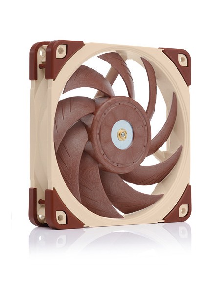NF A12x25 FLX Carcasa del ordenador Ventilador 12 cm Beige, Rojo