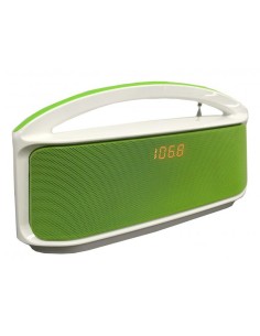 PD-40 BT altavoz portátil o de fiesta Altavoz portátil estéreo Verde, Blanco 10 W
