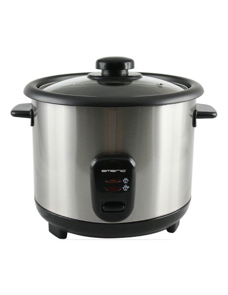 RCE-110118 arrocera 1,5 L 500 W Negro, Acero inoxidable
