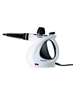 Steam jet 2.1 Limpiador a vapor portátil 0,35 L 1050 W Negro, Blanco