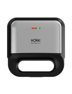 S96804300 sandwichera 750 W Negro, Acero inoxidable