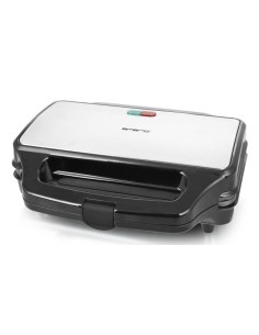 ST-109562.17 sandwichera 900 W Negro, Plata