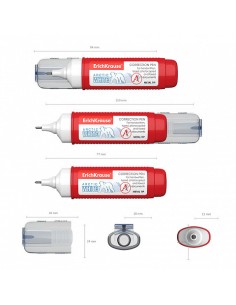 BOLÍGRAFO CORRECTOR ARCTIC WHITE, 12 ML ERICH KRAUSE 780