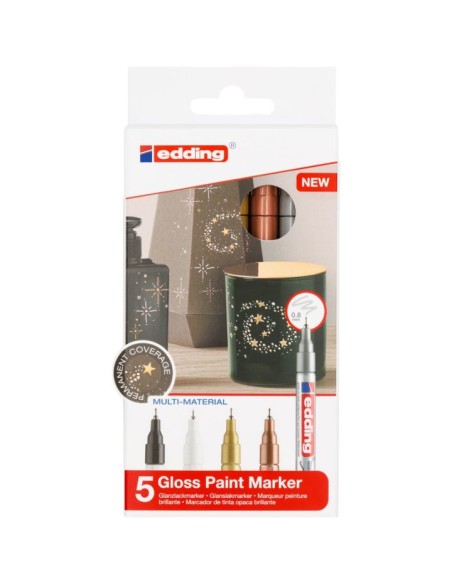 780 Negro, Cobre, Oro, Plata, Blanco 5 pieza(s)